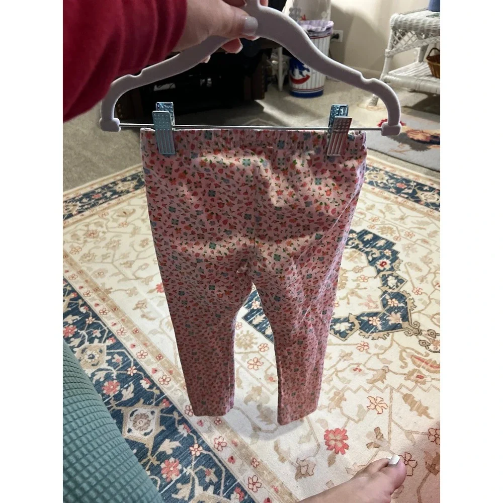 The Beaufort Bonnet Company floral leggings‎ 4T